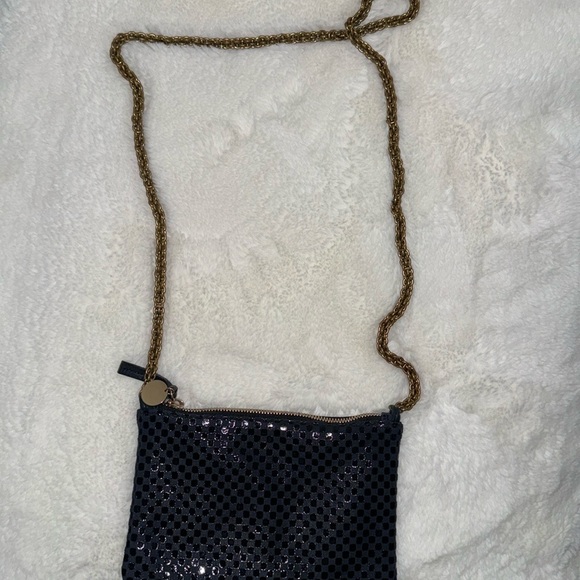 Clare V. Ali's Mini HandBag Navy Suede - Picture 3 of 13